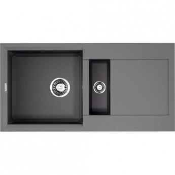 Мойка OMOIKIRI SAKAIME 86-2-GR Tetogranit/leningrad grey Мойка OMOIKIRI SAKAIME 86-2-GR Tetogranit/leningrad grey